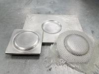 Mold for aluminum coated fiberglass