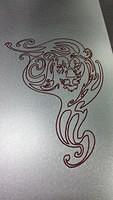 Aluminium Engraving - Lions Head